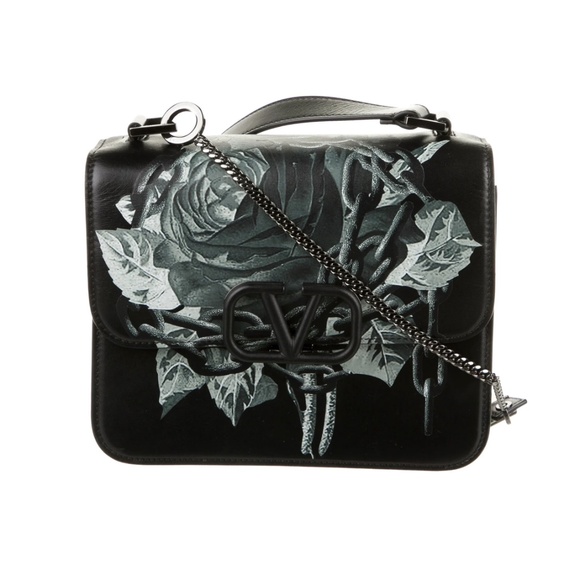 Valentino Handbags - VALENTINO Rose Printed Crossbody